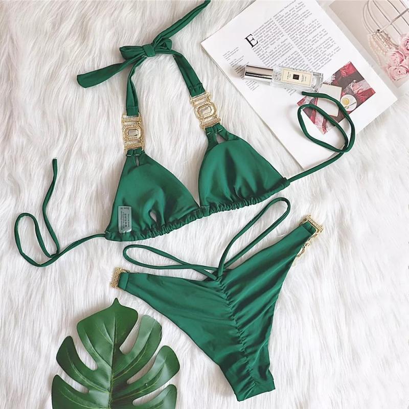 Sexy Crystal Diamond Bikini