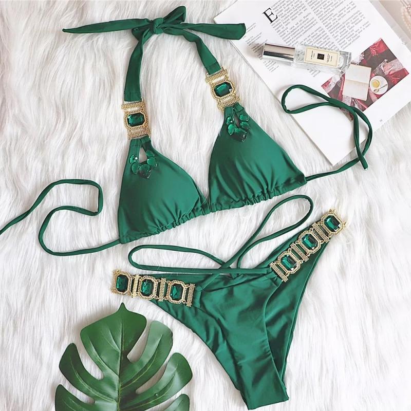 Sexy Crystal Diamond Bikini