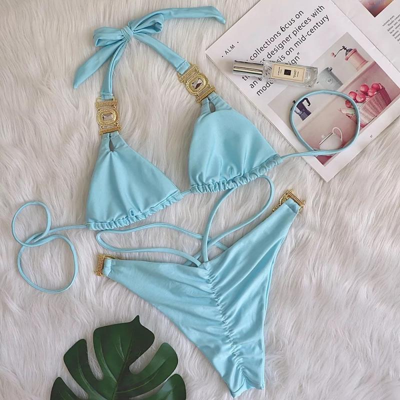Sexy Crystal Diamond Bikini